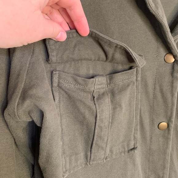 Old Navy Bomber Sweatshirt Jacket - Picture 6 of 11